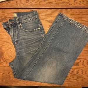 Madewell Slim Wide-Leg Cropped Jeans